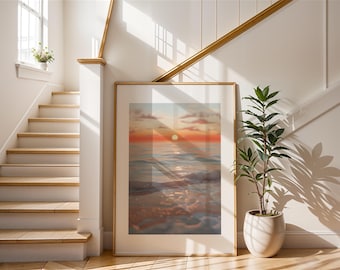 Surf Print Digital Download – Surf Photography, Surfing Poster, Beachy Wall Art, Waves Wall Decor, Coastal Beach House Decor, Surf Wall Art