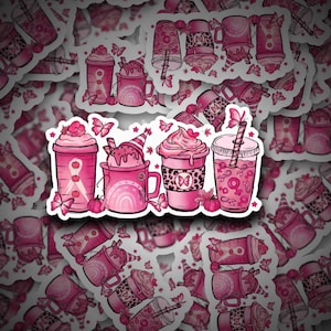 Breast Cancer Sticker, Breast Cancer Cups, Breast Cancer Awareness, Breast Cancer Survivor, Breast Cancer Supporter, Breast Cancer, Sticker