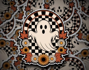 Fall Halloween Ghost Sticker | Spooky Sticker | Spooky Babe Decal | Halloween Vinyl | Halloween | Spooky Babe | Babe
