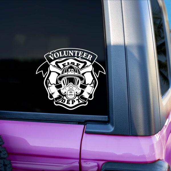 Fire Dept Decals Etsy