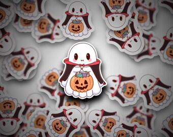 Vampire Ghost Sticker | Spooky Sticker | Spooky Babe Decal | Halloween Vinyl | Halloween | Spooky Babe | Babe