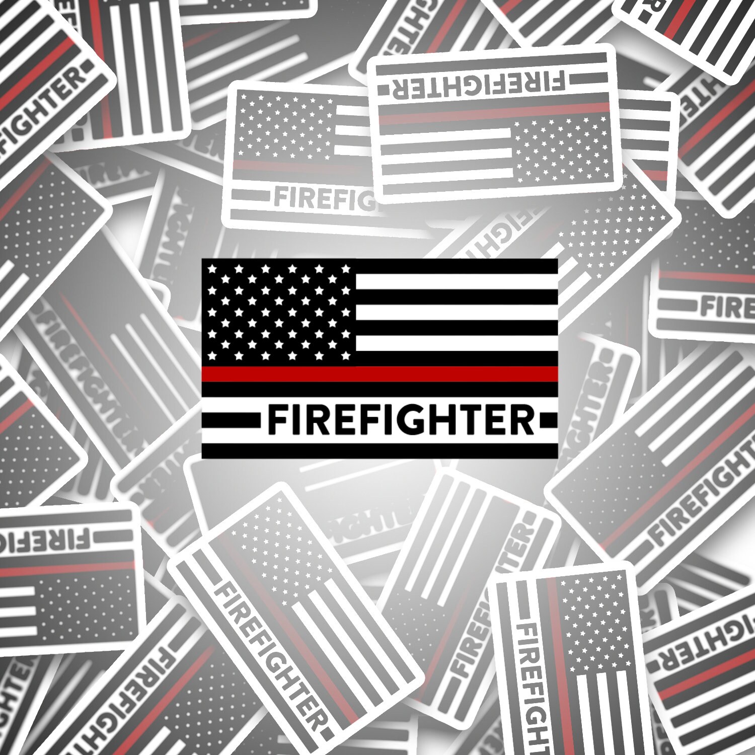 Firefighter Sticker |fireman Sticker| Firefighter Decal | Vinyl | Vinyl ...