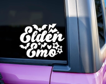 Elder Emo | Still Emo| Emo Music | Emo | Punk Rock | Car Decal | Car Vinyl | Vinyl | Decal |