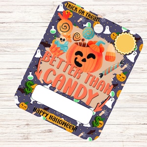 Halloween Holder, Halloween Money, Halloween Gift, Halloween Money Card, Halloween, Gift Card Holder, Cash Card, Money Roll Up