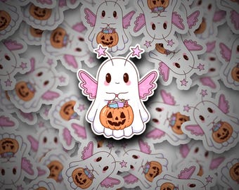 Fairy Ghost Sticker | Spooky Sticker | Spooky Babe Decal | Halloween Vinyl | Halloween | Spooky Babe | Babe