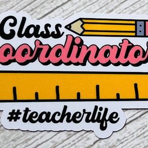 Chaos Coordinator Sticker | #Teacher Sticker| Teacher Decal | Vinyl | Vinyl Decal | Stickers | Teacher | Teacher Sticker | Sticker