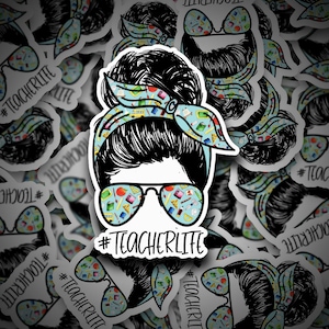 Teacher Sticker | #Teacher Sticker| Teacher Decal | Vinyl | Vinyl Decal | Stickers | Teachers| Teacher Sticker | Teacher | Sticker