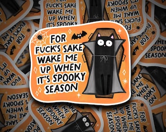 Spooky Season Sticker | Spooky Sticker | Spooky Babe Decal | Halloween Vinyl | Halloween | Spooky Babe | Babe