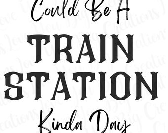 Could Be A Train Station Kinda Day PNG