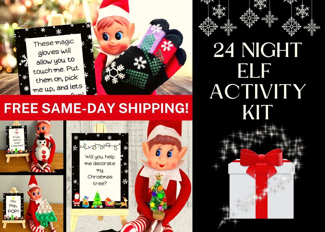 2022 Elf Prop & Activity Kit - Etsy