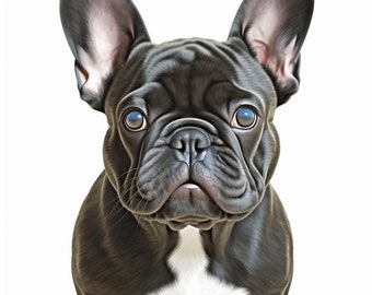 French Bulldog Frenchie Clipart Dog Art Printable 20 Digital Downloads