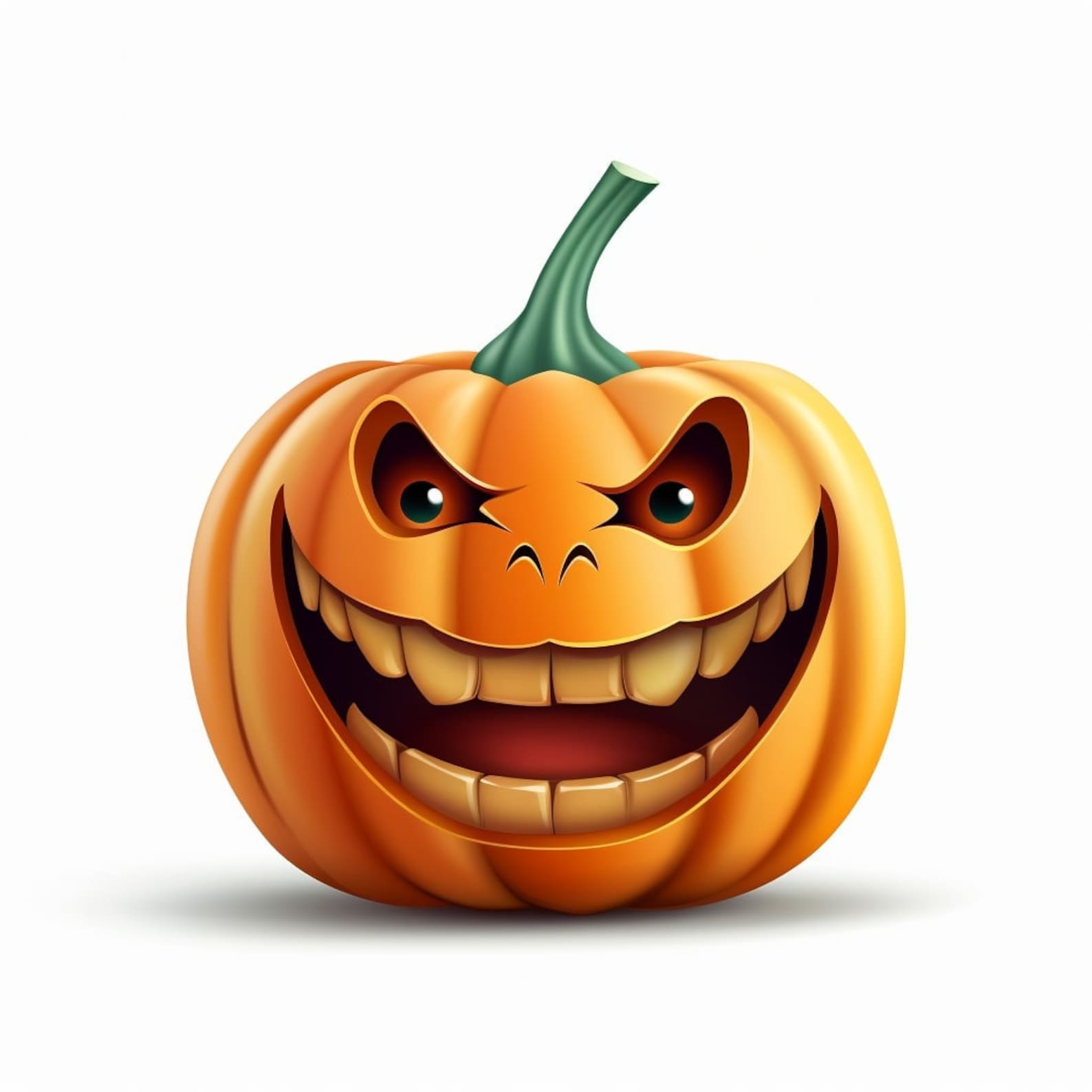 Jack O Lantern Funny Scary Clipart 20 Instant Digital Downloads ...
