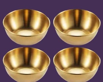 Altar Bowls Stanless Steel Set of 4