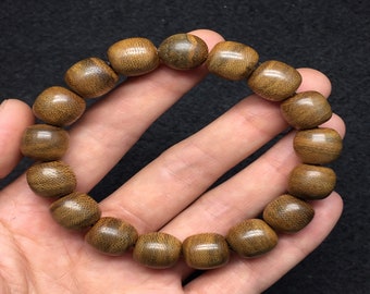 Kalimantan incense wood, unique wooden bracelet, wooden necklace, unique wooden jewelry for him, for her 10 grams