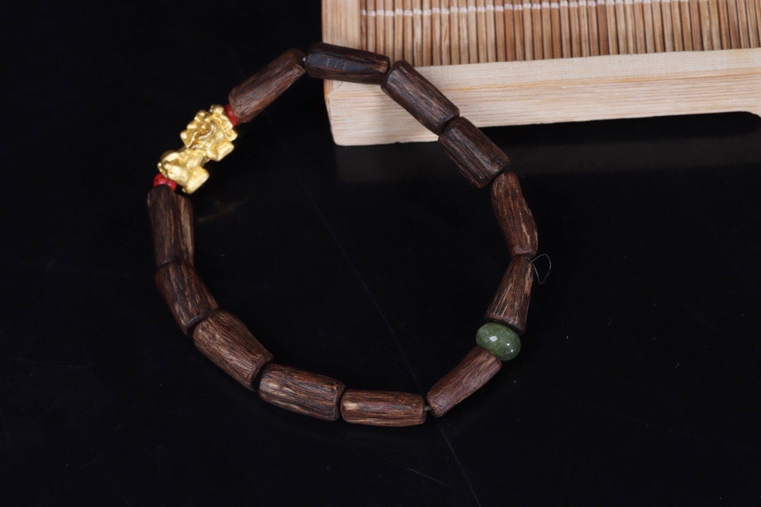 Natural Shaped Darakan Incense Wood Bracelet Natural Incense - Etsy