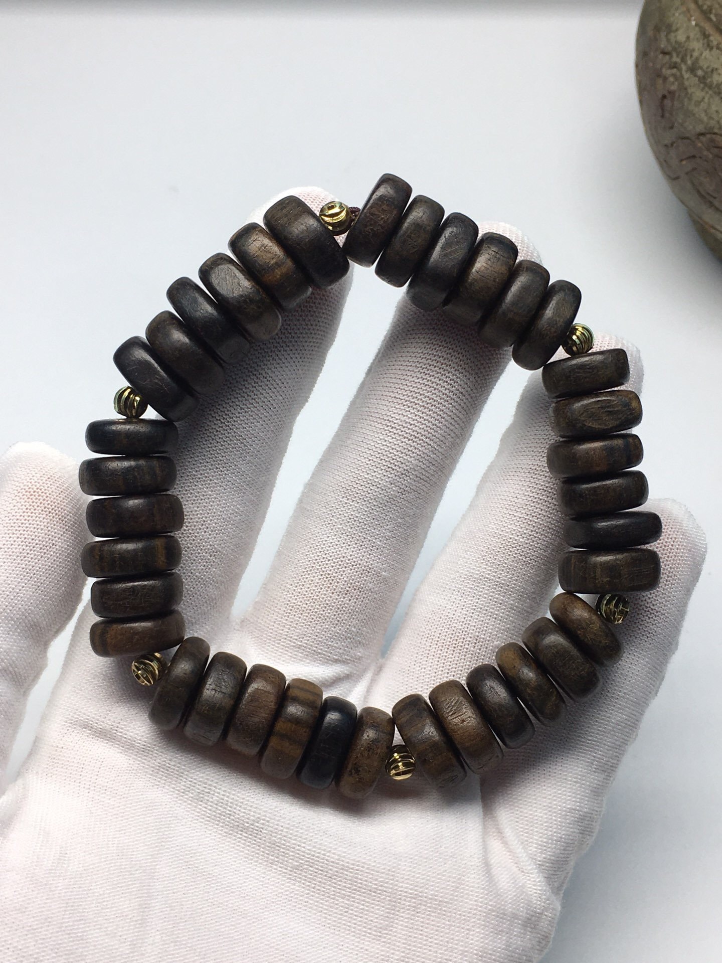 Agarwood 13mm/5mm Vietnamese Agarwood/ Eaglewood/ Gaharu Men Women ...