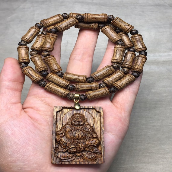 Agarwood necklace sale