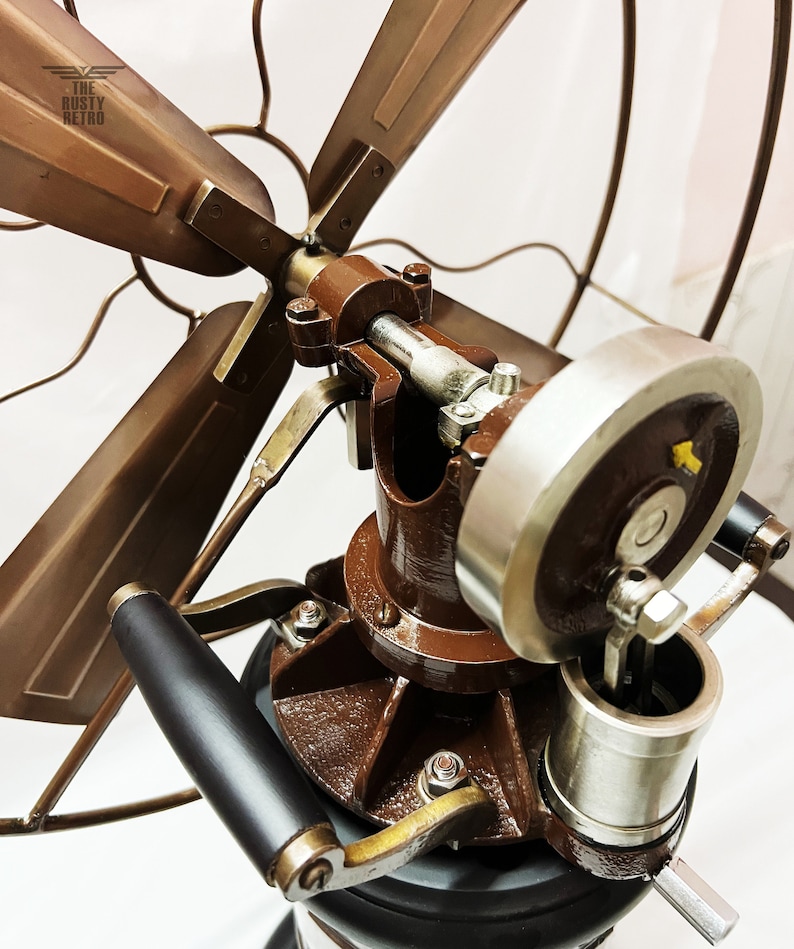 THE RUSTY RETRO Antique Stirling Engine Fan Collectibles Etsy