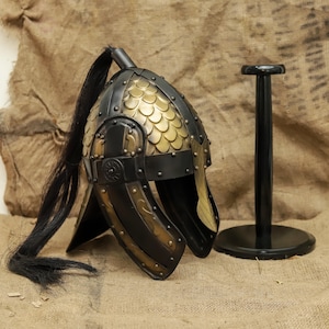 Medieval Samurai Helmet – Japanese Kabuto Replica | Handmade Warrior Armor | LARP, Cosplay, Reenactment, Collectible Gift