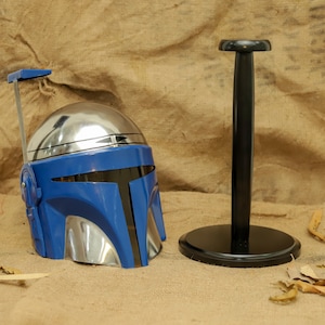 Mandalorian Helm – Cosplay Requisite | Star Wars inspiriertes Sammlerstück | Handgefertigte Sci-Fi Rüstung | Cosplay Geschenk