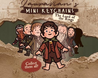 L O T R | Mini keychains | Blind Bag