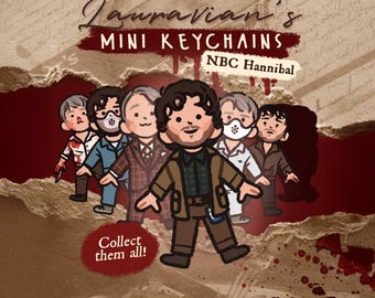 Hannibal | Mini keychains | Blind Bag