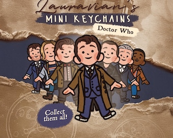 Doctor Who | Mini keychains | Blind Bag