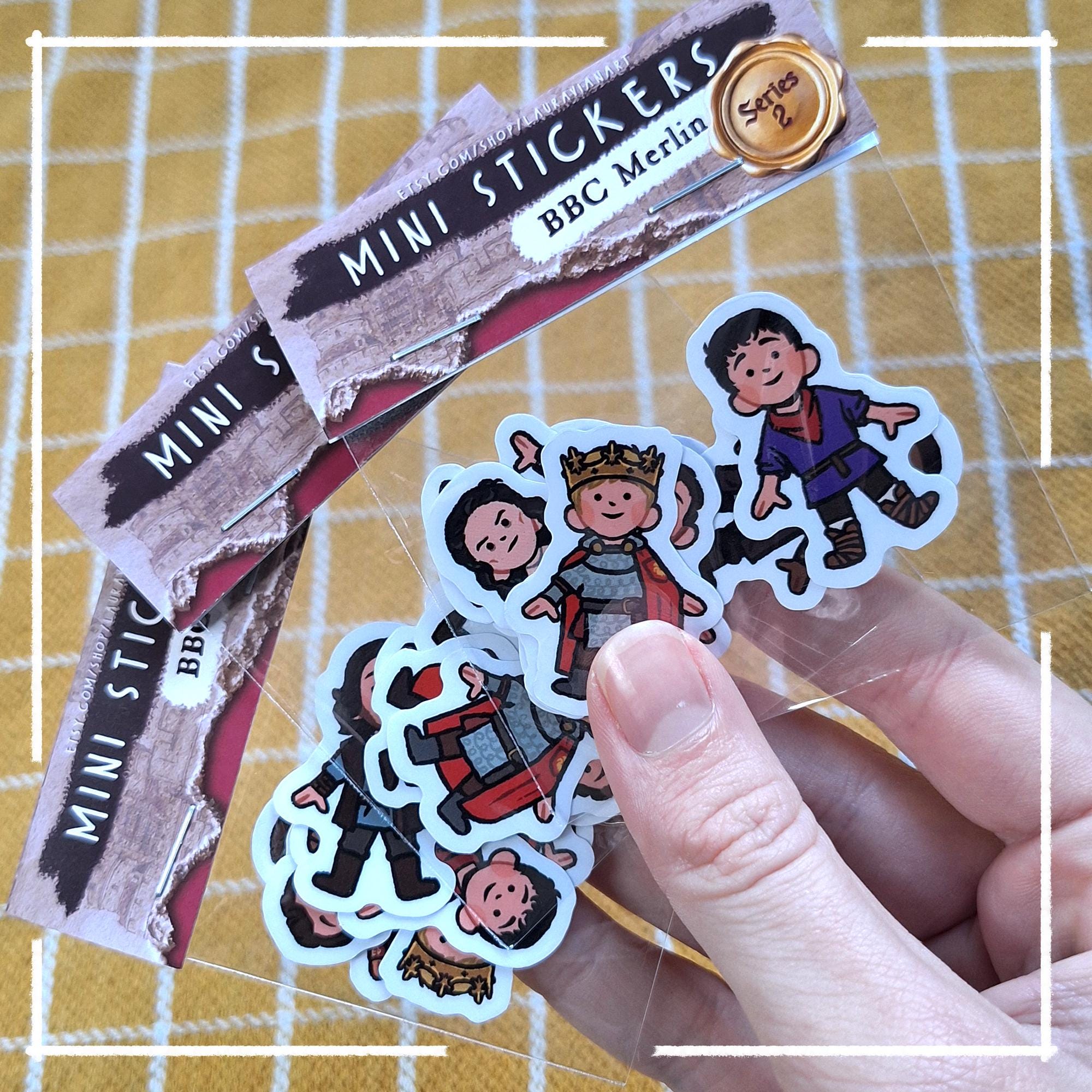 Merlin | Mini Stickers | Series 2 - Etsy