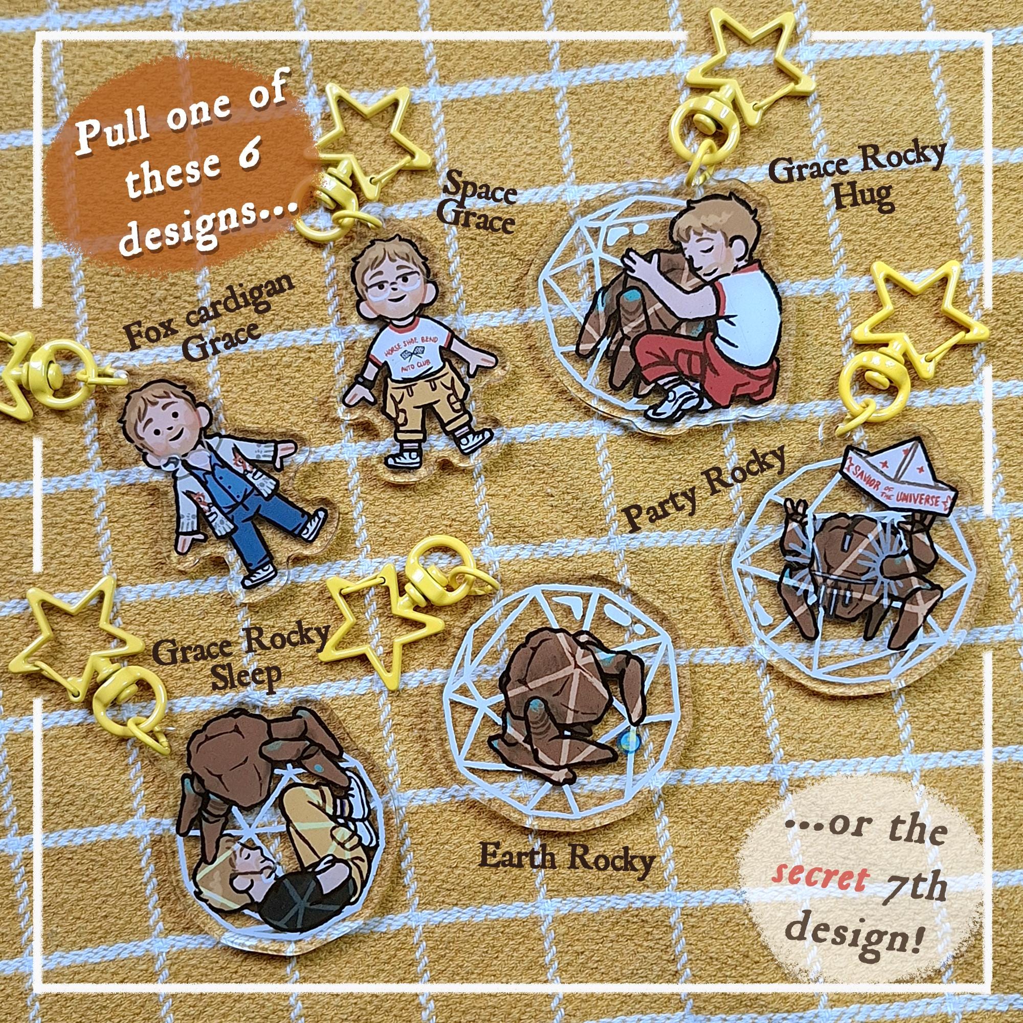 Project Hail Mary | Mini Keychains | Blind Bag - Etsy