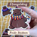 Djungelskog Bear | Stickers | Pride Flags product logo