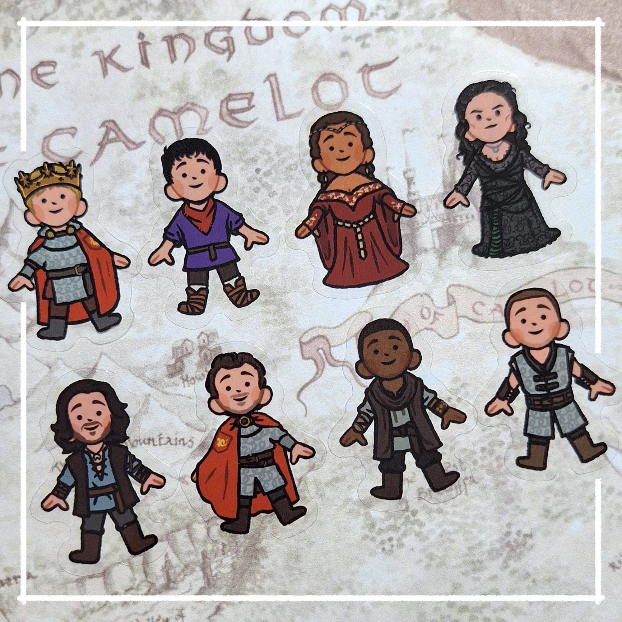 Merlin | Mini Stickers | Series 2 - Etsy