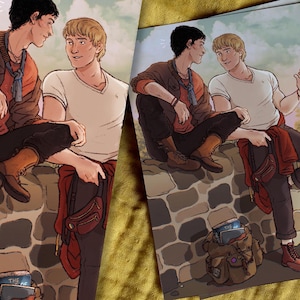 Merlin | Art Print | Modern day Merthur