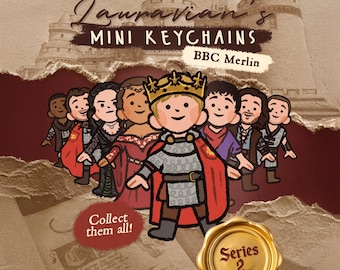 Merlin | Mini keychains SERIES 2 | Blind Bag