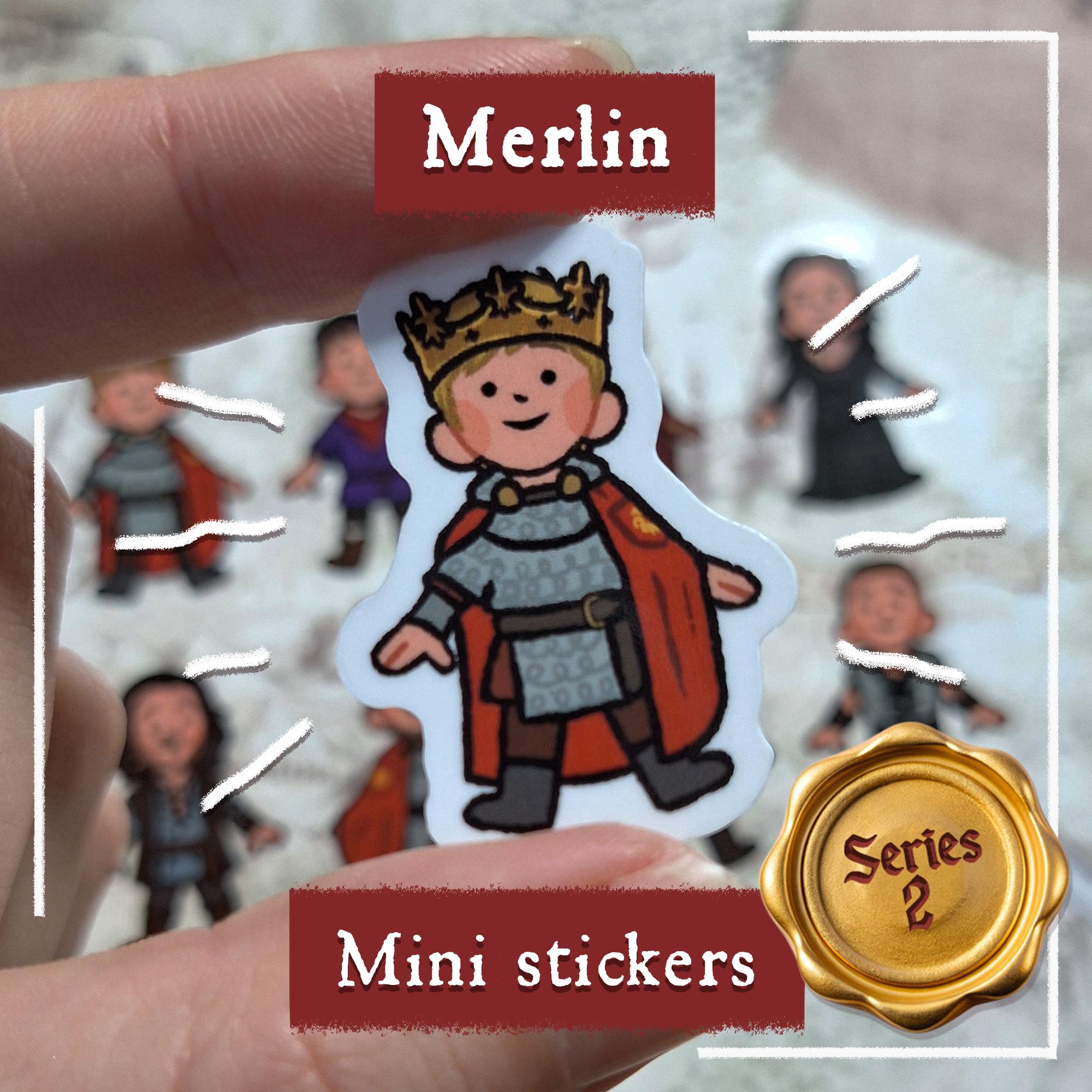 Merlin | Mini Stickers | Series 2 - Etsy