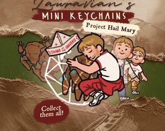 Project Hail Mary | Mini keychains | Blind Bag
