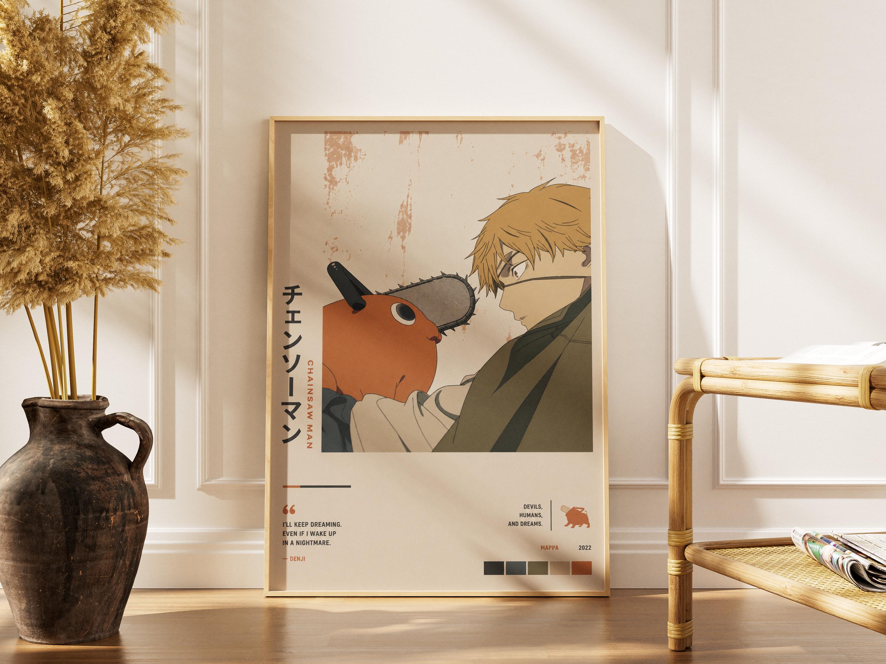 Chainsaw man poster - Etsy 日本