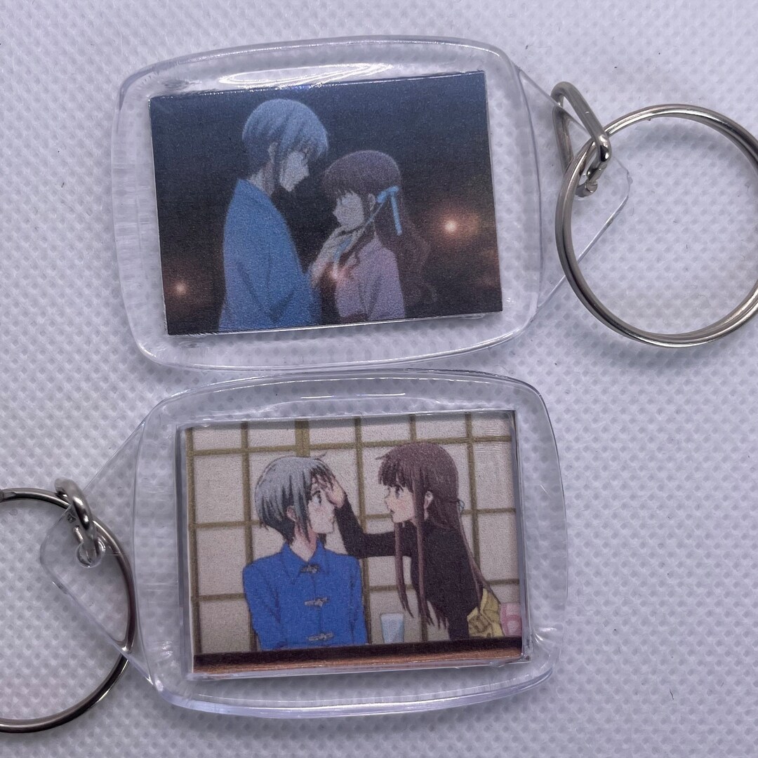Tohru & Kyo Fruits Basket Keychain Etsy