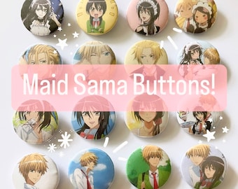 Maid Sama! Buttons - 1”