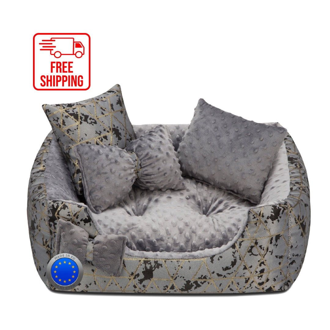 Personalized Pet Bed Custom Pet Bed Pet Supplies Pet Etsy