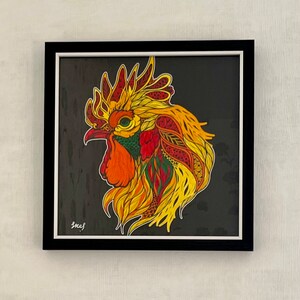 Acrylic painting