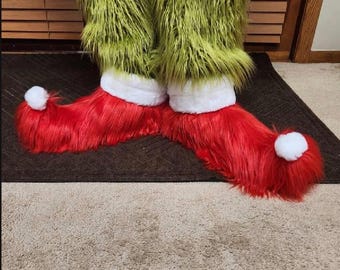 Unisexe - Mean Green, Bottines en fausse fourrure