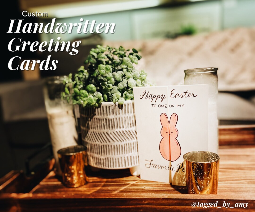 Custom Handmade Greeting Cards for Any Occasion Etsy