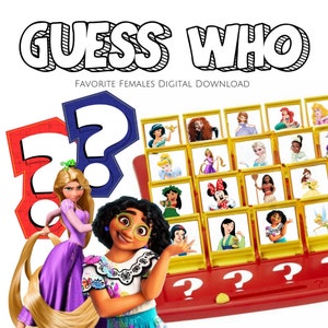 Princess guess who game sales