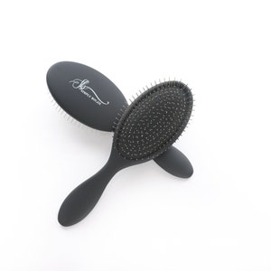 Extension Safe Detangling Brush – For Wet or Dry Hair | Curly, Fine, Thick Hair | No Tug, No Breakage, Gentle Scalp Brush