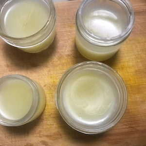 Organic homemade face cream for healthy skin