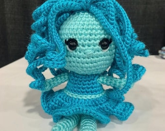 Sylphrena (Honorspren) Modèle au crochet pour poupée Amigurumi