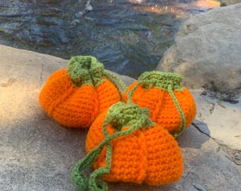 Motif au crochet de sac citrouille en dés