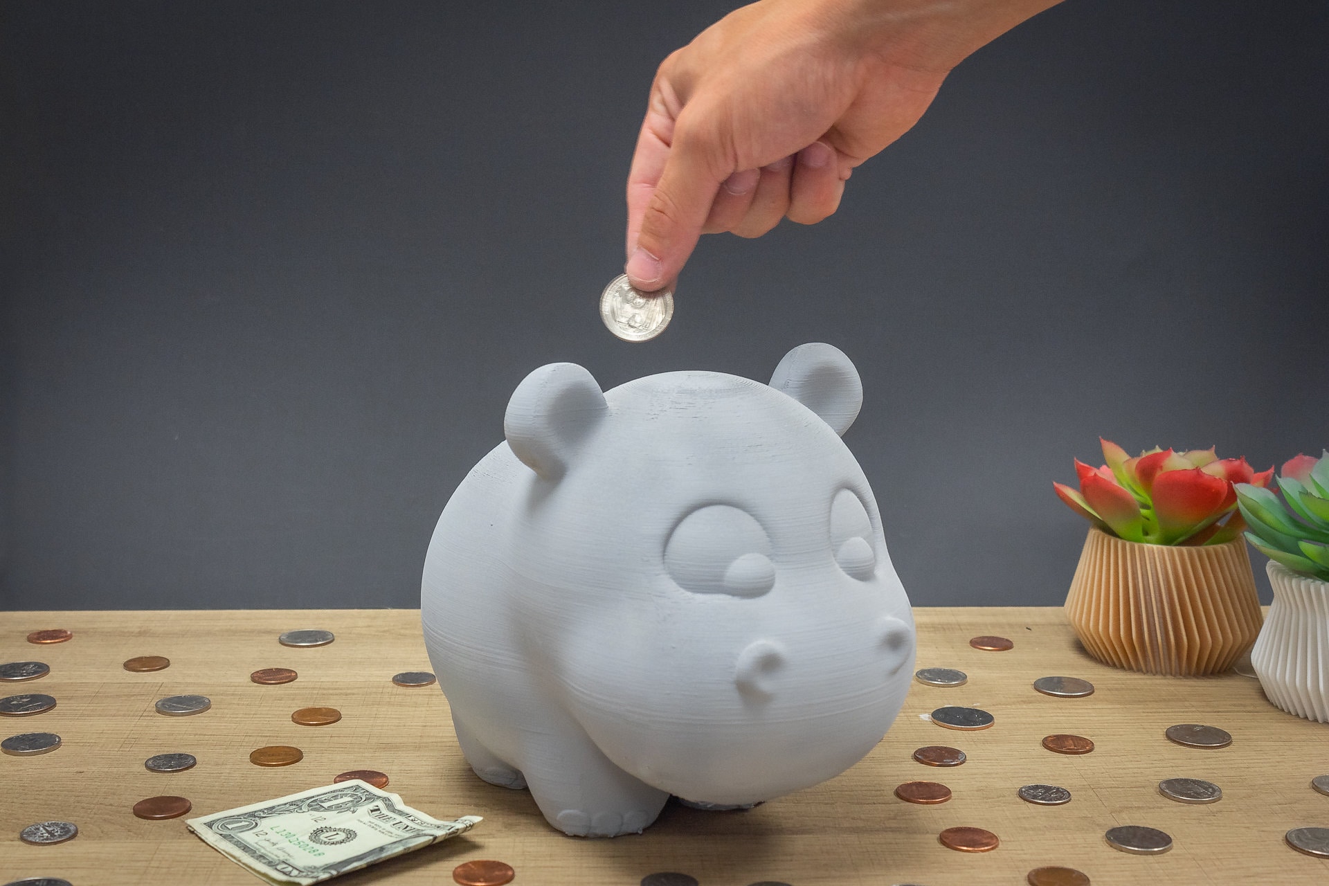 Adorable Hippo Piggy Bank Perfect Gift for Baby Shower Etsy