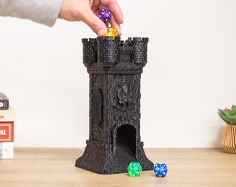 Dungeon Master Tower | Dungens and Dragons | Gaming Tower | Dice