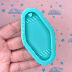 Mouse Hotel Keychain Silicone Mold